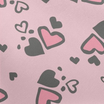 Irregular Love Spots Pongee
