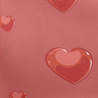 3D Reflective Heart Pongee