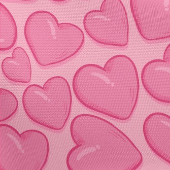 American Cartoon Love Pongee