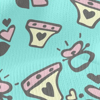 Love Ring And Underwear Stretch Jersey