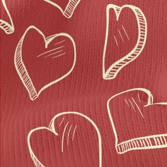 3D Rotating Heart Stretch Jersey