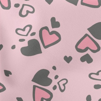 Irregular Love Spots Lightweight Cotton Poplin