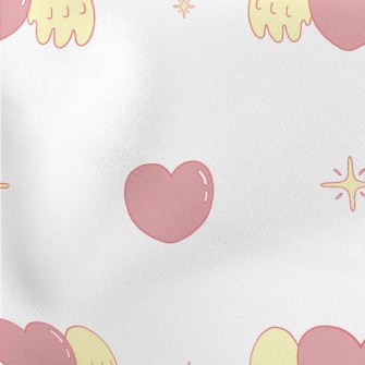 Y2K Style Heart Lightweight Cotton Poplin