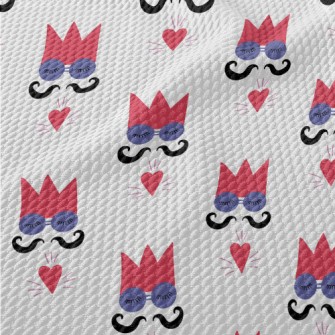 Cartoon King Birdseye Piqué