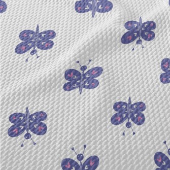 Butterfly Children&#39;s Graff Birdseye Piqué