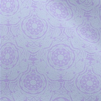 Romantic Style Print Chiffon