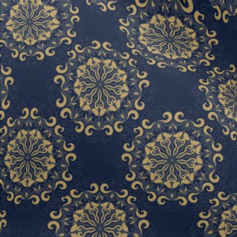 Luxury Retro Pattern Chiffon