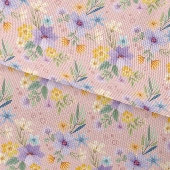 Garden Blooming Flowers Waterproof Oxford