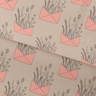 Love Letters And Flowers Waterproof Oxford