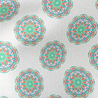Colorful And Lively Flowers Waterproof Canvas