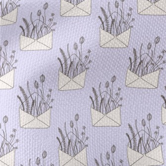 Vintage Floral Letter Waterproof Canvas