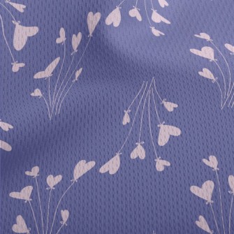 Romantic Love Balloon Athletic Mesh Flat Back