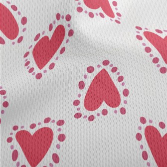 Romantic Valentine's Day L Athletic Mesh Flat Back