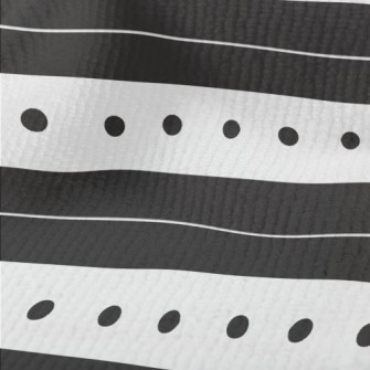 Simple Stripes And Dots Terry