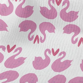 Romantic Cartoon Flamingo Terry