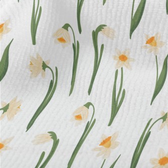 Hand Drawn Daffodils Terry