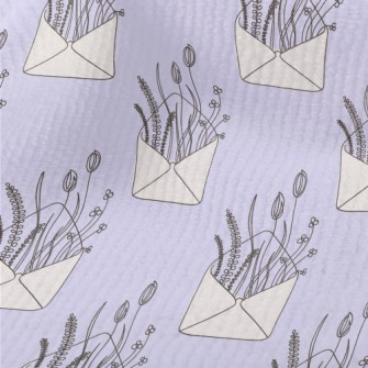 Vintage Floral Letter Terry