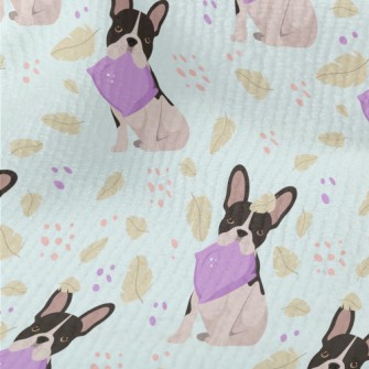 Cartoon Puppy Biting Pillow Terry