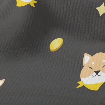 Akita Dog And Coins Terry