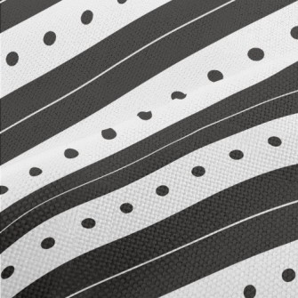 Simple Stripes And Dots Performance Linen