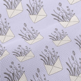 Vintage Floral Letter Performance Linen