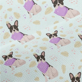 Cartoon Puppy Biting Pillow Performance Linen