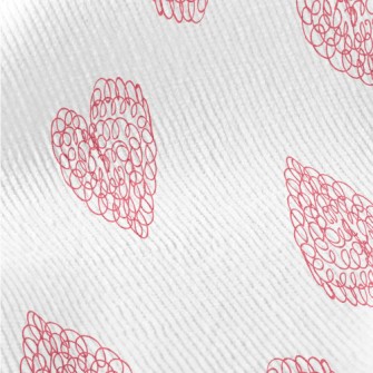 Ballpoint Pen Graffiti Heart Standard Corduroy