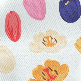 Spring Flowers In Full Bloom Standard Corduroy