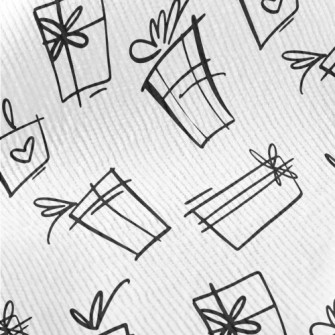 Hand Drawn Black And White Gif Standard Corduroy