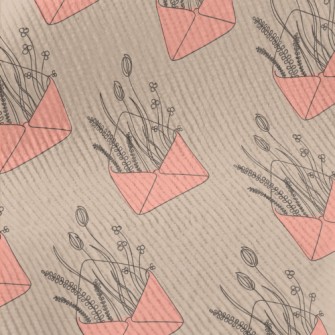 Love Letters And Flowers Standard Corduroy