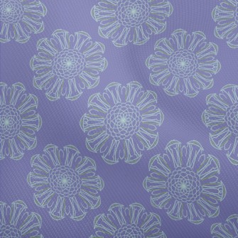 Delicate Lines Flowers Dobby