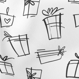Hand Drawn Black And White Gif Stretch Ponte
