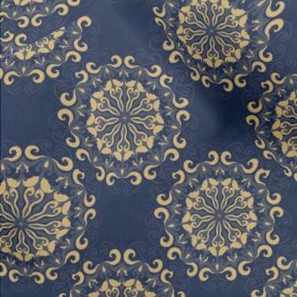 Luxury Retro Pattern Micro Fleece