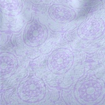 Romantic Style Print Minky