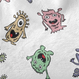 Friendly Cartoon Monster Minky