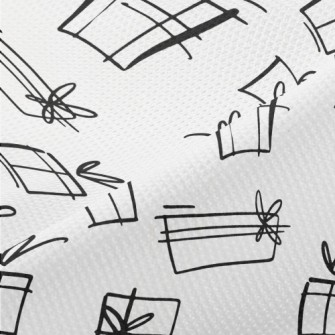Hand Drawn Black And White Gif Piqué