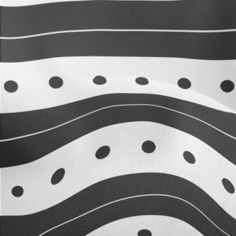 Simple Stripes And Dots Lightweight Performance Linen