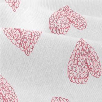 Ballpoint Pen Graffiti Heart Modern Jersey