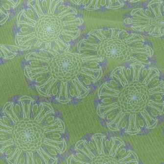 Gorgeous Purple Flowers Modern Jersey