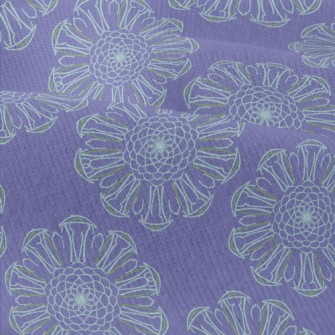 Delicate Lines Flowers Modern Jersey