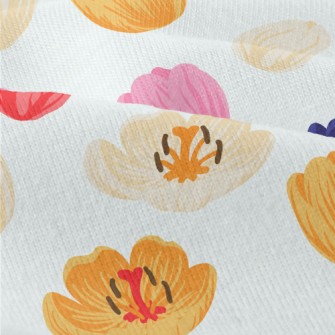 Spring Flowers In Full Bloom Modern Jersey