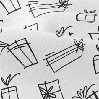 Hand Drawn Black And White Gif Modern Jersey