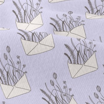 Vintage Floral Letter Modern Jersey