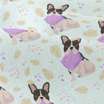 Cartoon Puppy Biting Pillow Modern Jersey