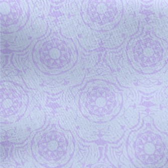 Romantic Style Print Jersey Backed Fleece