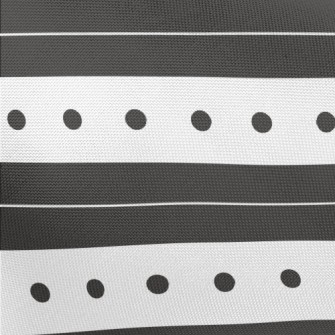 Simple Stripes And Dots Pongee