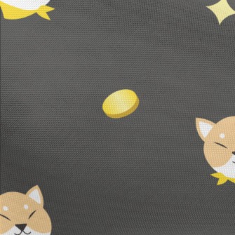 Akita Dog And Coins Pongee