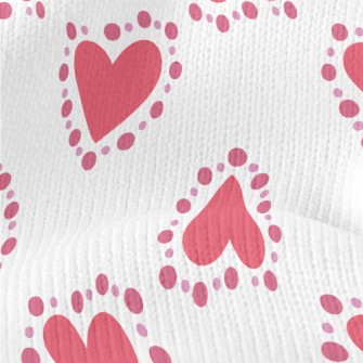 Romantic Valentine's Day L Stretch Jersey