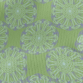 Gorgeous Purple Flowers Stretch Jersey