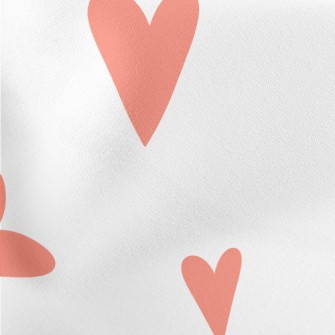 Simple Romantic Love Lightweight Cotton Poplin